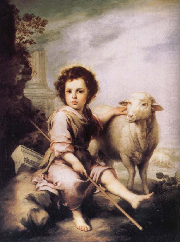 Good shepherd, Bartolome Esteban Murillo